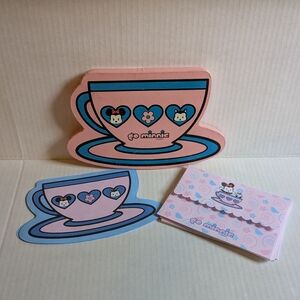 Disney Minnie Mouse Go Minnie Tea Cup Stationery Set